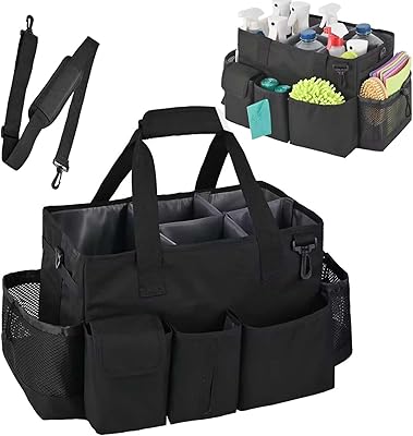 Large storage bag for cleaning products with handle for cleaning lady.. Transform your online shopping experience with DIAYTAR NIGERIA's affordable and diverse marketplace.