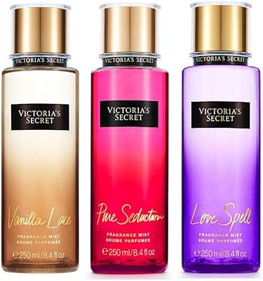 Victoria's Secret Pack of three Pure Seduction Lace & Love Spell Fluted Vanilla Fig.. Navigate through thousands of products at pocket-friendly prices with DIAYTAR NIGERIA's easy-to-use platform.