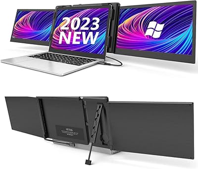 V2COM 2023 OVIA Triple Portable screen for Laptop Extension Double screen 12 inch FHD 1080P IPS 2 Type C P2S For computer 13-16.5 inch 【Windows only】.. Shop across boundaries at DIAYTAR NIGERIA and enjoy budget-friendly nationwide delivery within the week.
