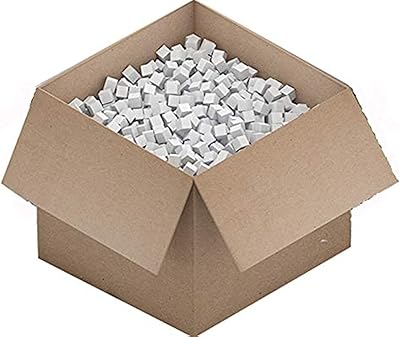 Polystyrene peanut chips packaging cubes (2x2x2cm 1000g).. DIAYTAR NIGERIA: Where every shopping need is met with affordable prices and timely delivery.