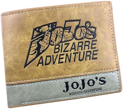 Anime Jojo Bizzare Adventure Logo Jonathan Joestar Portfolio Portfolio for Handbags And PU layer - Otaku Store gift, brown, m.. DIAYTAR Nigeria: Great value, fast delivery, and endless options.