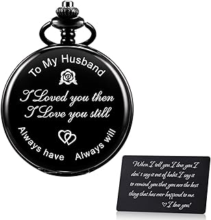 Sibosun pocket watch for men who has any Christmas gifts for men's personalized gifts for husband boyfriend (king) black engraved.. Discover the perfect balance of price and convenience with DIAYTAR NIGERIA's nationwide e-commerce platform.