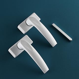 Aluminum door handle for bedroom, office, hotel, etc. de Bellatm - White.. DIAYTAR NIGERIA delivers on our promise of variety, affordability, and prompt nationwide service.