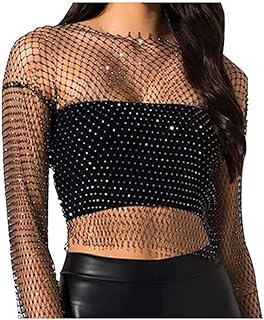 The White Shop Driven Mail Rhinestone For Women with Long Sleeve Transparent Crystal, Bikini High in black knit.. One platform, all your needs — DIAYTAR Nigeria delivers quickly.