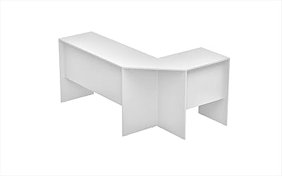 Multi-use office table, white-BHO 08-06.. Easy checkout, quick delivery — shop now on DIAYTAR Nigeria.