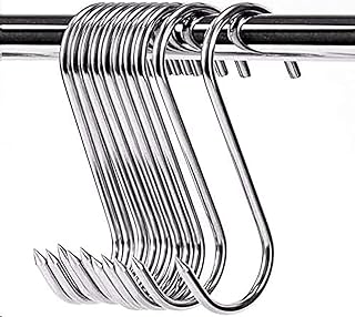 3.9 "meat hooks, 20 stainless steel butcher hooks, meat treatment hooks for smoked chicken, game, ribs, fish, beef, poultry.. DIAYTAR NIGERIA puts thousands of products at your fingertips with affordable prices and delivery within a week.