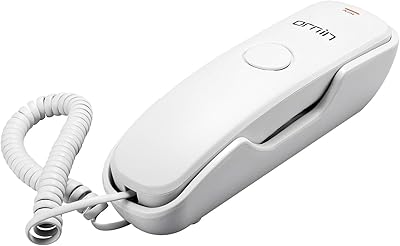 ORNEN TREMLINE T102 wired phone, Monstable on the wall (white).. Your budget-friendly online marketplace, DIAYTAR NIGERIA delivers a world of products in just 5-8 days.