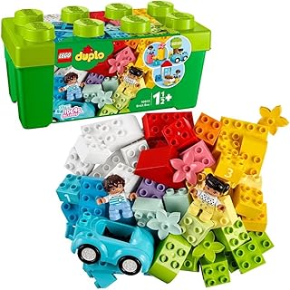 A set of DUPLO 10913 construction bricks with the classic LEGO® design, available with a storage unit, the first construction learning toy for young children aged 1.5 years.. Great deals and fast delivery — the DIAYTAR Nigeria guarantee.