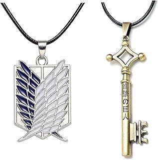 Combined set of Titan Eren Jaeger Key and Survey Corps - Pack of 2 - Aot Cosplay - Birthday, Holidays, Halloween, metal, unknown... Discover why thousands choose DIAYTAR NIGERIA for affordable products delivered in less than a week.