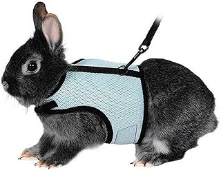Skido vest and leaves in flexible mesh together harness and leaves for rabbit for small animals, guinea pig and hamster size l.. DIAYTAR NIGERIA brings the market to your fingertips with affordable prices and swift delivery services.
