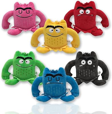 Colored monster toy toy, my Monster Monster Monster Monster Monster Monster Monster Kids, 6 colorful toys, bedroom/living room/bedside/sofa/car/campsite (5.9 inches).. Experience shopping freedom with DIAYTAR NIGERIA's vast selection and 5-8 day nationwide delivery service.