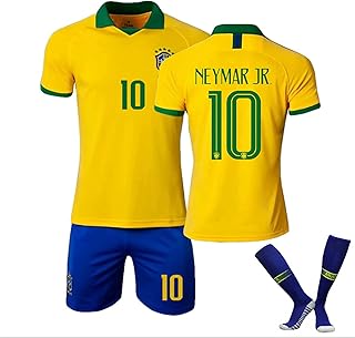 FJH football t -shirt for men - Neymar 10no. (with socks, 24).. Your shopping aspirations fulfilled at DIAYTAR NIGERIA with competitive prices and reliable delivery.