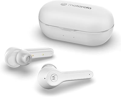 Wireless Bluetooth headphones Motorola Moto Buds 085 with microphone and loading case.. DIAYTAR NIGERIA: Where smart shoppers find everything they need at prices they can afford.