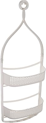 Amazonbasics shower organizer with adjustable arms - white.. Shop from anywhere in Nigeria and receive your DIAYTAR purchases at affordable prices within a week.