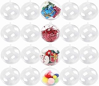 Package of 20 balls of transparent ornaments, According to Plastic DIY Filling Christmas Decorations Craft Balls Transparent Ball Transparent Gifts For Christmas Wedding Festival New Year Present Home Decor, 50mm.. Shop local, shop fast — DIAYTAR Nigeria delivers across the country.