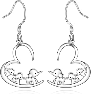 Elephant earrings for women, Sterling 925 silver, animal elephant gift, elephant earrings for women, metal, cubic zirconies, metal, cubic zirconia.. Shop smart, shop DIAYTAR — Nigeria’s trusted e-commerce site.