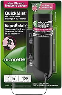 Nicorite Quik Mist Buccal with nicotine, helps to quit smoking, refreshing flavor of berries, 1 mg 150 sprays.. Wide range, low cost, fast delivery — that’s DIAYTAR Nigeria.