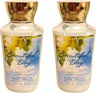 Bath & Body Works 2 -piece gift box - Lotion 8 Fl Oz - (Beautiful Day).. Order today, receive in days — DIAYTAR Nigeria makes it possible.