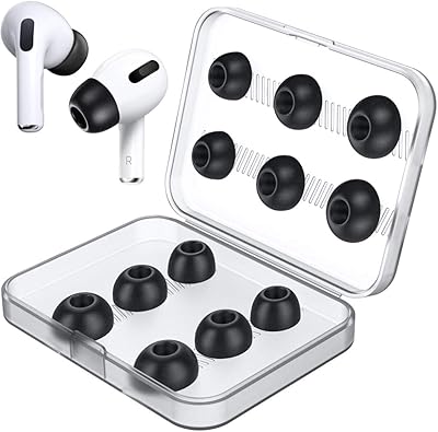 Spark Skies Replacement earputs for AirPods Pro 2nd Generation 2022, 12 pieces of Home Foam Ear Cushion Accessories with Portable Storage Box (Black).. Your everyday shopping destination, DIAYTAR NIGERIA offers quality and value delivered within days.