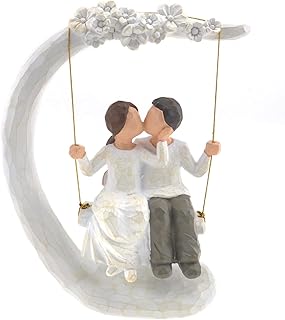 Couple figurine Birthday couple figurine wedding sculptures gift for women interior decoration la Saint-Valentine.. Shop with purpose and save with DIAYTAR NIGERIA's extensive platform and nationwide delivery service.