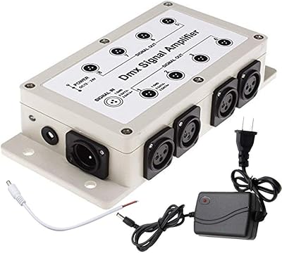 LED signal distributor with 8 channels Riorand DMX512 with signal indicator.. DIAYTAR NIGERIA brings the marketplace home to you with affordable prices and delivery in 5-8 days.