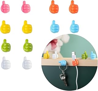 Wall hooks for wall suspension, 12 rooms, self-adhesive cable storage clips in silicone, multifunctional without nails for kitchen, living room, bedroom.. Your comprehensive marketplace awaits at DIAYTAR NIGERIA with affordable prices and reliable delivery times.