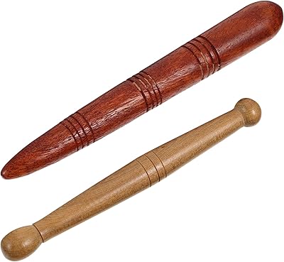 Wooden stick for Helvety SPA Helvety hands and feet, deep fabric therapy tool, Gua SHA acupuncture tool, 2 pieces, style 2.. From essentials to electronics, DIAYTAR Nigeria ships your order in no time.