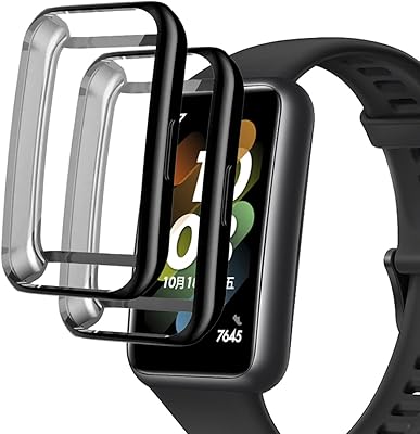 【2 Pieces】 Tercelli Complete protective shell compatible with Huawei Band 6/7/Honor 6, Flexible TPU -TPU replacement shell for Huawei Band 7/Honor 6 (Black).. DIAYTAR NIGERIA combines affordability with convenience, delivering your purchases within 5-8 days.