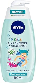 Nivea 2-in-1 shampoo for baby shower with an organic perfume of aloe vera and apple-500 ml.. DIAYTAR NIGERIA: Transforming how Nigerians shop with our vast selection and nationwide delivery.