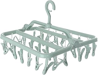 32 Parts foldable linen hanging with pliers for drying of socks, foldable foldable telescopic hanger for bathrooms underwear drying supports.. DIAYTAR NIGERIA combines affordability, variety, and convenience with nationwide delivery services.