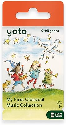 Yuto My First Classic Music Collection - 10 Musical sound cards for children to use with the Yuto player and the mini Story Box speaker, educational gift for children of all ages.. Experience shopping satisfaction with DIAYTAR NIGERIA's vast selection and nationwide delivery service.