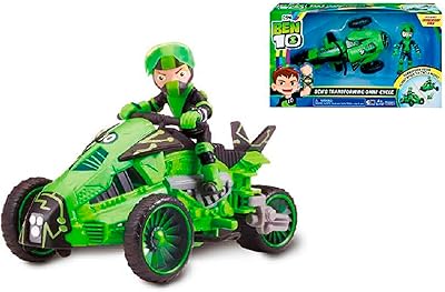 Transformable bicycle toy ben 10 flair ben omi of Ben48000, multicolored.. DIAYTAR NIGERIA: Where affordability and variety meet with convenient delivery within 8 days.
