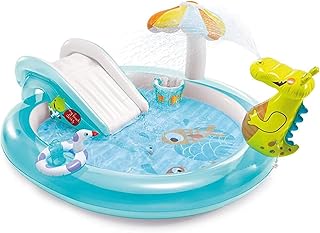 Aquatic set Intex inflatable pool crocodile child 57165np.. Experience budget-friendly shopping at DIAYTAR NIGERIA, Nigeria's premier online marketplace with quick delivery.
