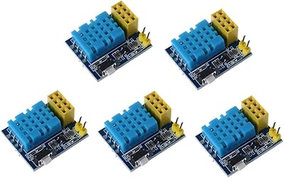 Dolatec 5 pieces ESP8266 DHT11 ESP-01/01S WiFi WiFi WiFi receiver.. Shop with intention at DIAYTAR NIGERIA, offering thousands of products delivered nationwide in days.