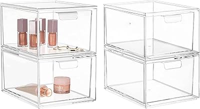 Limos makeup organizer with drawers organizers of transparent stackable drawers container in acrylic container.. Fast. Reliable. Affordable. DIAYTAR Nigeria is all that and more.