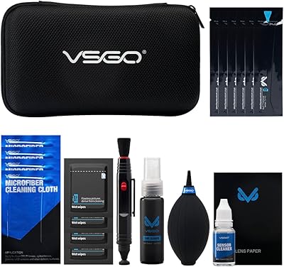 VS-A5 PRO Professional lens cleaning kit with Foldable Folding Bag filter in microfiber.. Shop smart with DIAYTAR NIGERIA, offering a vast product range delivered to your doorstep within a week.