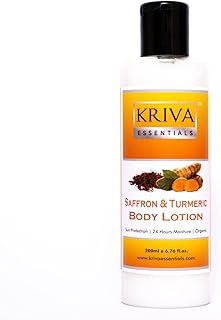 Kriva Essentials Body lotion with saffron and turmeric to hydrate and relax the body 200 ml.. Shop across categories at DIAYTAR NIGERIA with the confidence of affordable prices and delivery within 8 days.