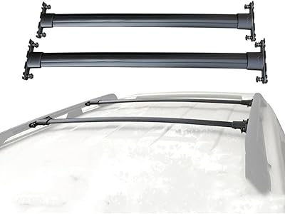Crossed roof bars for Toyota Land Cruiser Prado 120 FJ120 LC120 2003-2009 Aluminum trailer bars.. No hidden costs, no long delays — just DIAYTAR Nigeria convenience.