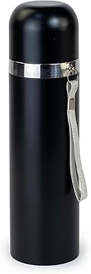 Nissan Thermos 500 ml - Vacuum Isotherm bottle - Light and compact isothermal bottle in stainless steel for hot and cold drinks - Black.. DIAYTAR NIGERIA: Making quality accessible to all Nigerians with affordable prices and quick delivery.