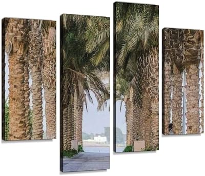 Printing on canvas on sea canvas, digital abstract wall art framed for the house, the office, the living room, ready to hang, 4 panels, 4ps.. Nigeria's e-commerce leader delivers unmatched variety and value to your doorstep in just 5-8 days.