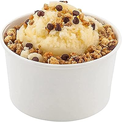 SNH Packing Gobbles with 8 Oz paper Ice Cream with spoon, disposable dessert containers for hot or cold foods, party items, dessert cups for ice cream, icy yogurt, soup, brown - 25 pieces... Discover the perfect shopping experience with DIAYTAR NIGERIA's vast selection and prompt delivery service.