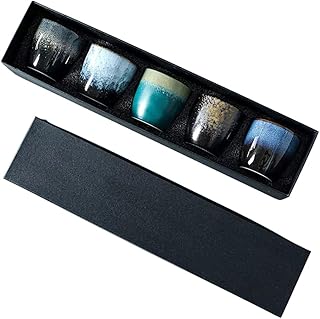 Set of Japanese Creative Ceramic Japanese Tea Cups with classic Deyoung design, gift box for wine table and oven.. Get unbeatable value on every order with DIAYTAR Nigeria.