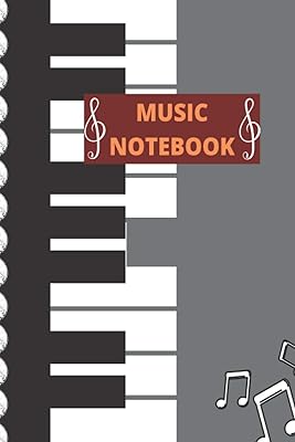 Music notebook, notebook: Lined notes notebook (university lined paper) - perfect black cover - 120 pages - 6 x 9 inches.. DIAYTAR NIGERIA: Your partner in affordable online shopping with reliable 5-8 day shipping nationwide.