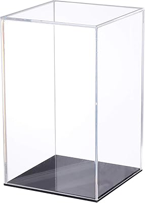 Glass presentation box for action figurines, transparent acrylic box for presentation of toys, presentation of models, home storage 20 x 12 x 12 cm, bijou holder.. From kitchen tools to phones — DIAYTAR Nigeria ships it all in a week.
