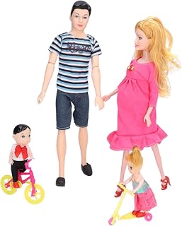 Family doll, safety bike, pregnant doll, 5 children can play every day.. DIAYTAR NIGERIA: Where affordability and variety meet with convenient delivery within 8 days.