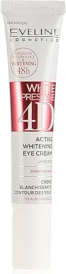 Lightening cream for White Prestige 4D eyes by Eveline Cosmetics, 20 ml.. Make every purchase count with DIAYTAR Nigeria — shop smart, shop fast.