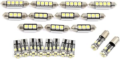 Andbutu 21 pieces white dome dome card LED interior lighting for BMW E46 Coupé sedan M3 1999-2005 Canbus.. DIAYTAR NIGERIA: Where shopping is affordable, selection is vast, and delivery is always reliable.