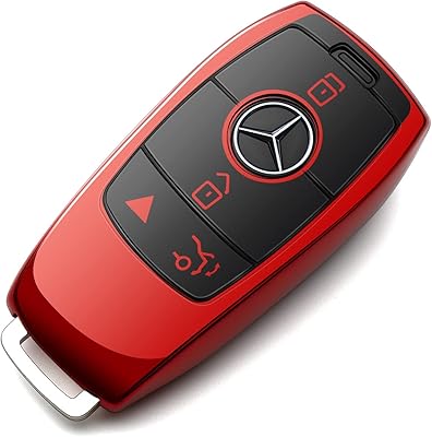 ZSP D ECC Rouge Mercedes Benz Car Key Protector with keychain E300 E350 E400 E450 A220 CLA250 C300 GLA250 GLB250 GLC300 GLE350 GLE450 GLE580 G550 C4 3 E5333 ACCESSORIES E63.. Experience convenient online shopping on DIAYTAR Nigeria — wide selection and affordable delivery.