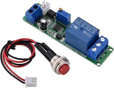 12 V CC timer switching module, adjustable on/off timer from 1 to 10 seconds.. Love deals? DIAYTAR Nigeria has you covered with low prices and fast delivery.