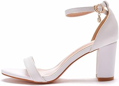 Civilitone high heeled sandals for women, Crystal Queen's dark beige, comfortable and fashionable high heels for women (color: white, size: 34).. DIAYTAR NIGERIA connects Nigerians with quality products at affordable prices, delivered in 5-8 days nationwide.